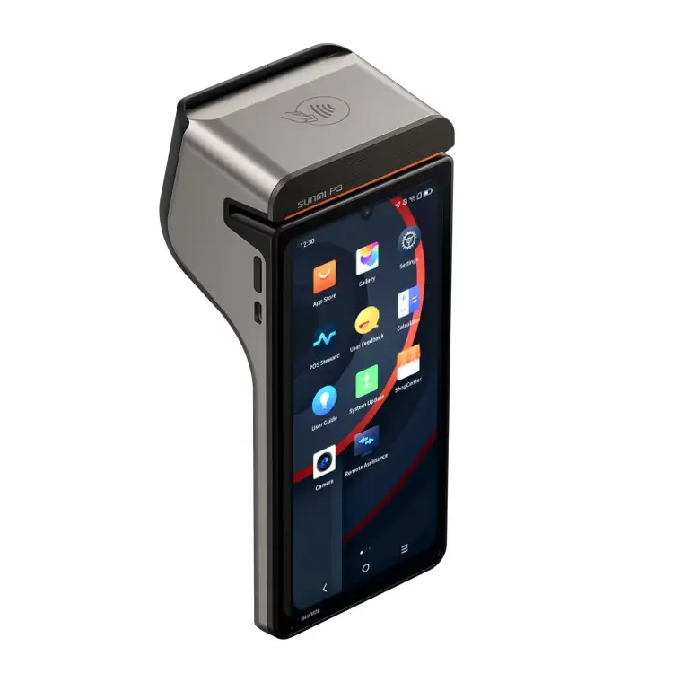 P3H-Smart Payment Terminal (MT8768,4G+64G,2M FF
Front+13M AF Rear Camer,SS1104,NA 4G,eSIM,Pogopin,US Adapter)