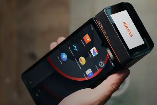 [P07160055] P3H Dual-Smart Payment Terminal SUNMI P3H EN(MT8768,2.46 inch,2GB+32GB,5M AF Rear+2M FF
Scanning+2M FF Front Camera,EU&Asia 4G+LA
4G,Android 14,Pogopin,EU Adapter)