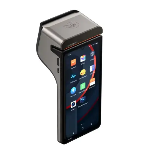 [P07160012] P3H-Smart Payment Terminal SUNMI P3H EN(MT8768,4G+64G,2M FF
Front+13M AF Rear Camer,SS1104,NA 4G,eSIM,Pogopin,US Adapter)